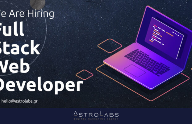 We are Hiring Full Stack Web Developer!